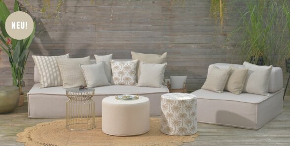 OUTDOOR Sofa MITCH Beige