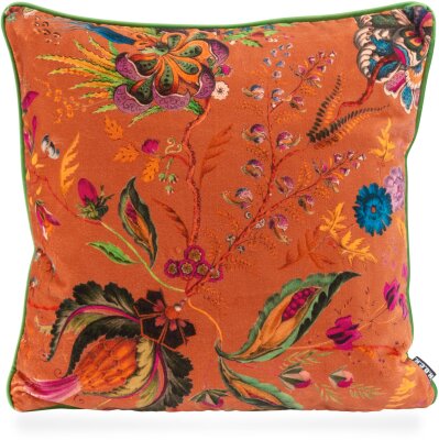 H.O.C.K. Blossom Wendekissen mit Keder 45x45cm floral orange