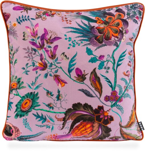 H.O.C.K. Blossom Wendekissen mit Keder 45x45cm floral flieder