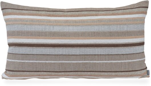 H.O.C.K. Mary Dekokissen 70x40cm Streifen braun taupe beige col. 201