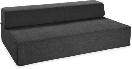 H.O.C.K. Rückenelement für Sofa INDOOR Mitch BIG ca. 200x46x29cm Lotte dunkelgrau anthrazit col. 802