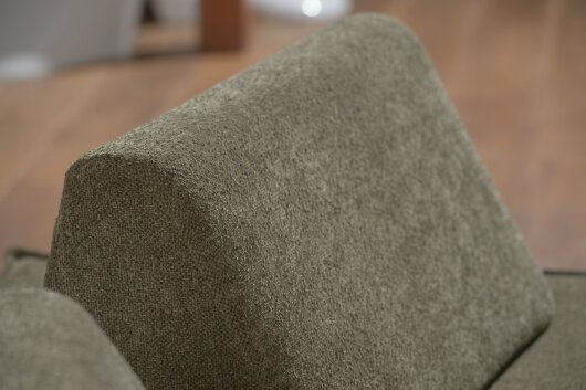 H.O.C.K. Keil Rückenlehne für Sofa INDOOR Mitch ca. 70 x 37/35cm schräg Lotte olive col. 501