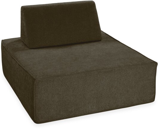 H.O.C.K. Keil Rückenlehne für Sofa INDOOR Mitch ca. 70 x 37/35cm schräg Lotte olive col. 501