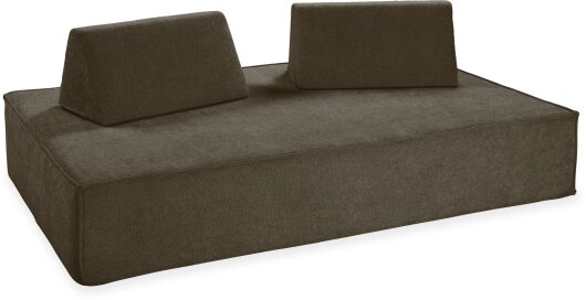 H.O.C.K. Keil Rückenlehne für Sofa INDOOR Mitch ca. 70 x 37/35cm schräg Lotte olive col. 501