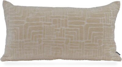 H.O.C.K. Chessy Dekokissen 70x40cm beige ecru weich...