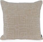 H.O.C.K. Chessy Dekokissen 45x45cm beige ecru weich...