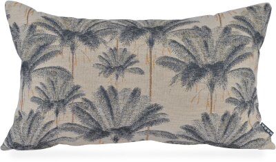 H.O.C.K.  Palm tree Dekokissen 50x30cm grau anthrazit Palmen