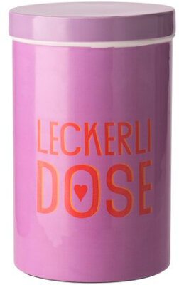 GIFTY Leckerlidose für Hund pink lavender ca....