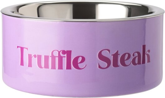 GIFTY Futternapf flieder "Truffle Steak" M ca. 20x9x20cm