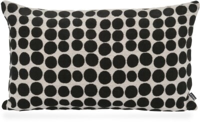 H.O.C.K. Magic Dots Wendekissen 70x40cm schwarz beige