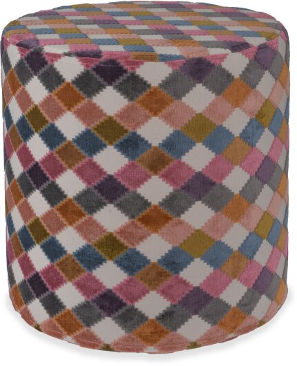 H.O.C.K. Balance Hocker Pouf Ø45x45cm pink bunt