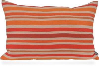 H.O.C.K. Glory Outdoor Kissen 60x40cm Streifen orange rot...