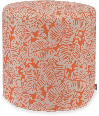 H.O.C.K. Globe Outdoor Hocker Pouf ø45x45cm orange...