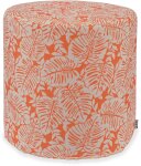 H.O.C.K. Globe Outdoor Hocker Pouf ø45x45cm orange...