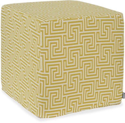 H.O.C.K. Gauzy Outdoor Hocker Pouf 45x45x45cm lime col. 78 cobo