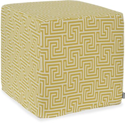 H.O.C.K. Gauzy Outdoor Hocker Pouf 45x45x45cm lime col....