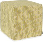 H.O.C.K. Gauzy Outdoor Hocker Pouf 45x45x45cm lime col....