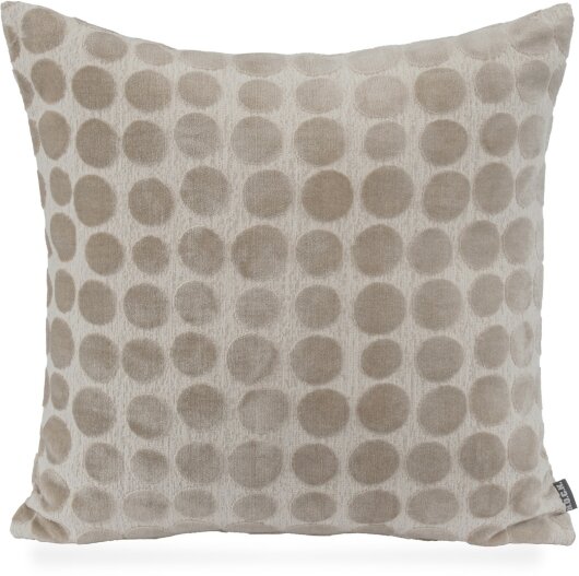 H.O.C.K. Magic Dots Dekokissen 45x45cm creme beige