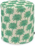 H.O.C.K. Vamosa Palms Outdoor Hocker Pouf ø40x45cm...