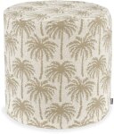 H.O.C.K. Vamosa Palms Outdoor Hocker Pouf ø40x45cm...