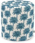 H.O.C.K. Vamosa Palms Outdoor Hocker Pouf ø40x45cm...