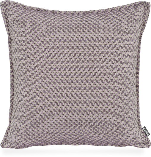 H.O.C.K. Linocea Outdoor Kissen 50x50cm lila mit Biese col. 404520