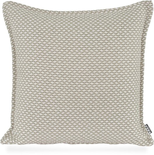 H.O.C.K. Linocea Outdoor Kissen 50x50cm natur beige mit Biese col. 404519