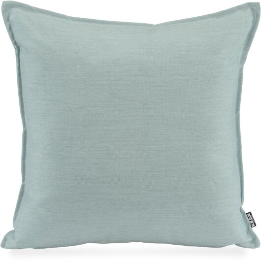 H.O.C.K. - AGORA Pamela Outdoor Kissen 50x50cm hellblau mit Biese col. 1781