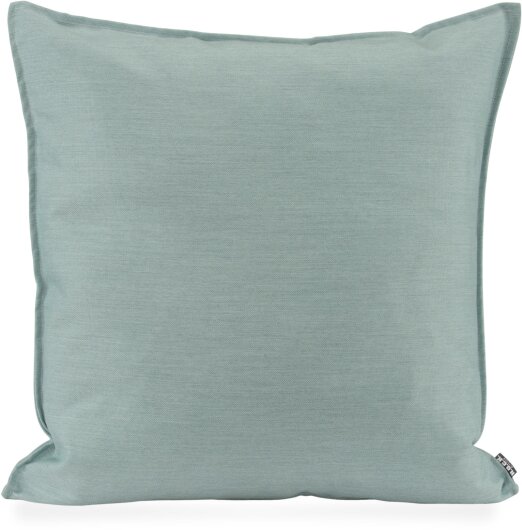 H.O.C.K. - AGORA Pamela Outdoor Kissen 60x60cm hellblau mit Biese col. 1781