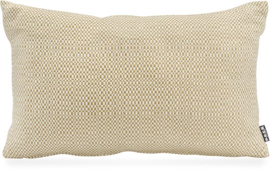 H.O.C.K. Brian Outdoor Kissen 50x30cm taupe beige weiß kleingemustert