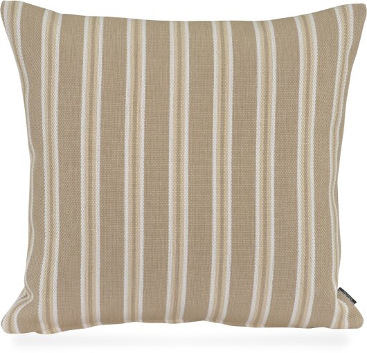 H.O.C.K. Aurora Outdoor Kissen 50x50cm Streifen natur taupe dolce