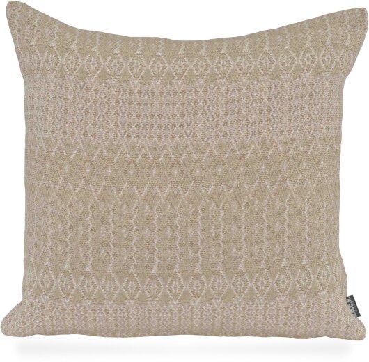 H.O.C.K. Antonella Outdoor Kissen 50x50cm gemustert natur taupe dolce