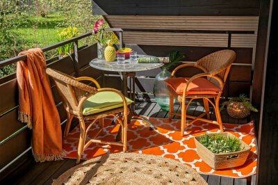 H.O.C.K. Caribe Outdoor Sitzkissen 45x45x6cm orange...