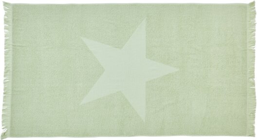 H.O.C.K. Strandhandtuch Costa Rica Towel 90x160cm Star light green 0317