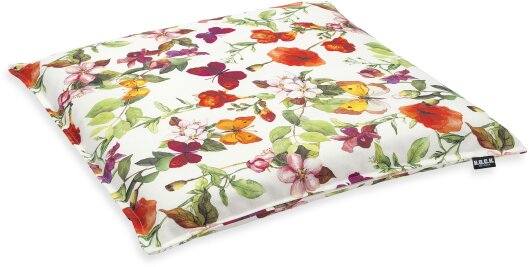 H.O.C.K. Sweet Butterfly Outdoor Sitzkissen mit Biese Schmetterling-Motiv 45x45x6cm