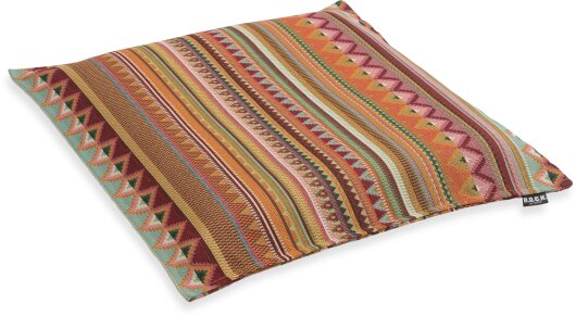 H.O.C.K. Berto Outdoor Sitzkissen 45x45x6cm col. 1 terra multi sun boho