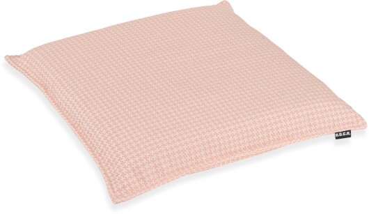 H.O.C.K. Bobo Sitzkissen mit Biese 45x45x6cm kleingemustert col. 8 rosa