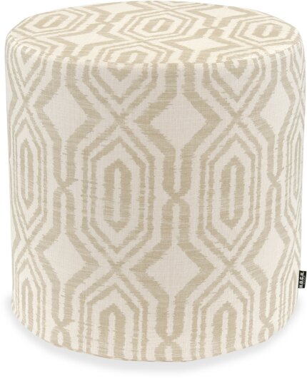 H.O.C.K. Toledo Outdoor Hocker rund ø45x45cm col. 07 natur beige in&out