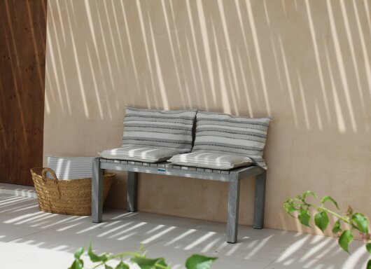 H.O.C.K. Llombards Outdoor + Indoor Kissen 65x40cm col. 2 creme beige taupe in&out