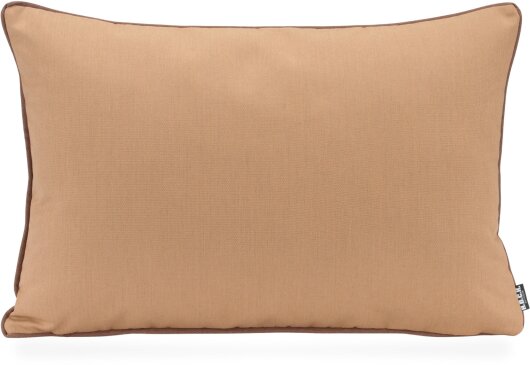 H.O.C.K. - AGORA Pamela Outdoor Kissen 60x40cm PIPE duna camel mit Keder umbra rost