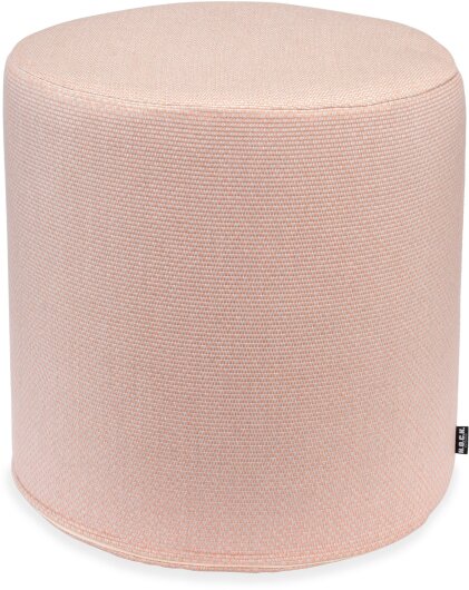 H.O.C.K. - AGORA Odin Outdoor Hocker Pouf ø45x45cm rund col. 20068 nectar fuzzy peach