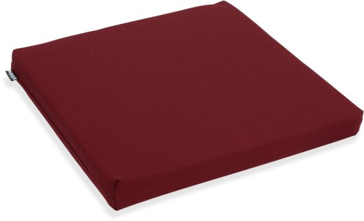 H.O.C.K. Classic Uni Outdoor Stuhlkissen NORM 40x40x4cm bordeaux granate