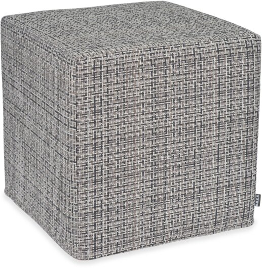 H.O.C.K. Mosaico Hocker Cube eckig 45x45x45cm schwarz grau col. 18