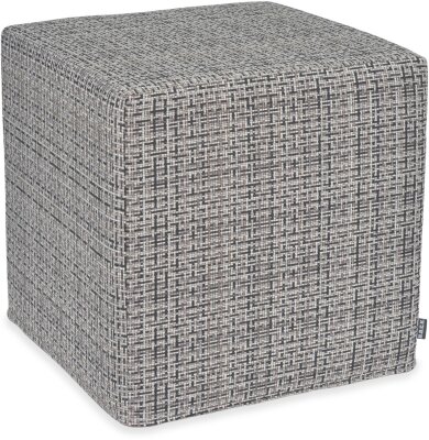 H.O.C.K. Mosaico Hocker Cube eckig 45x45x45cm schwarz...