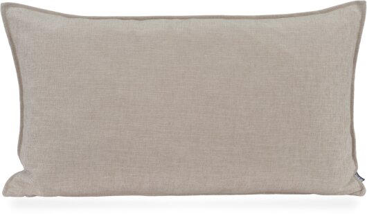 H.O.C.K. Lucky Kissen 70x40cm mit Biese einfarbig beige taupe col. 002