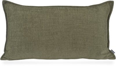 H.O.C.K. Lucky Kissen 70x40cm mit Biese einfarbig olive...