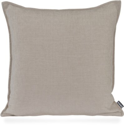 H.O.C.K. Lucky Kissen 45x45cm mit Biese einfarbig beige...