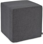 H.O.C.K. Lucky Hocker Cube eckig 45x45x45cm schwarz col. 18