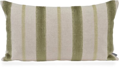 H.O.C.K. Collin Kissen 70x40cm Streifen olive col. 193010