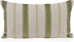 H.O.C.K. Collin Kissen 70x40cm Streifen olive col. 193010